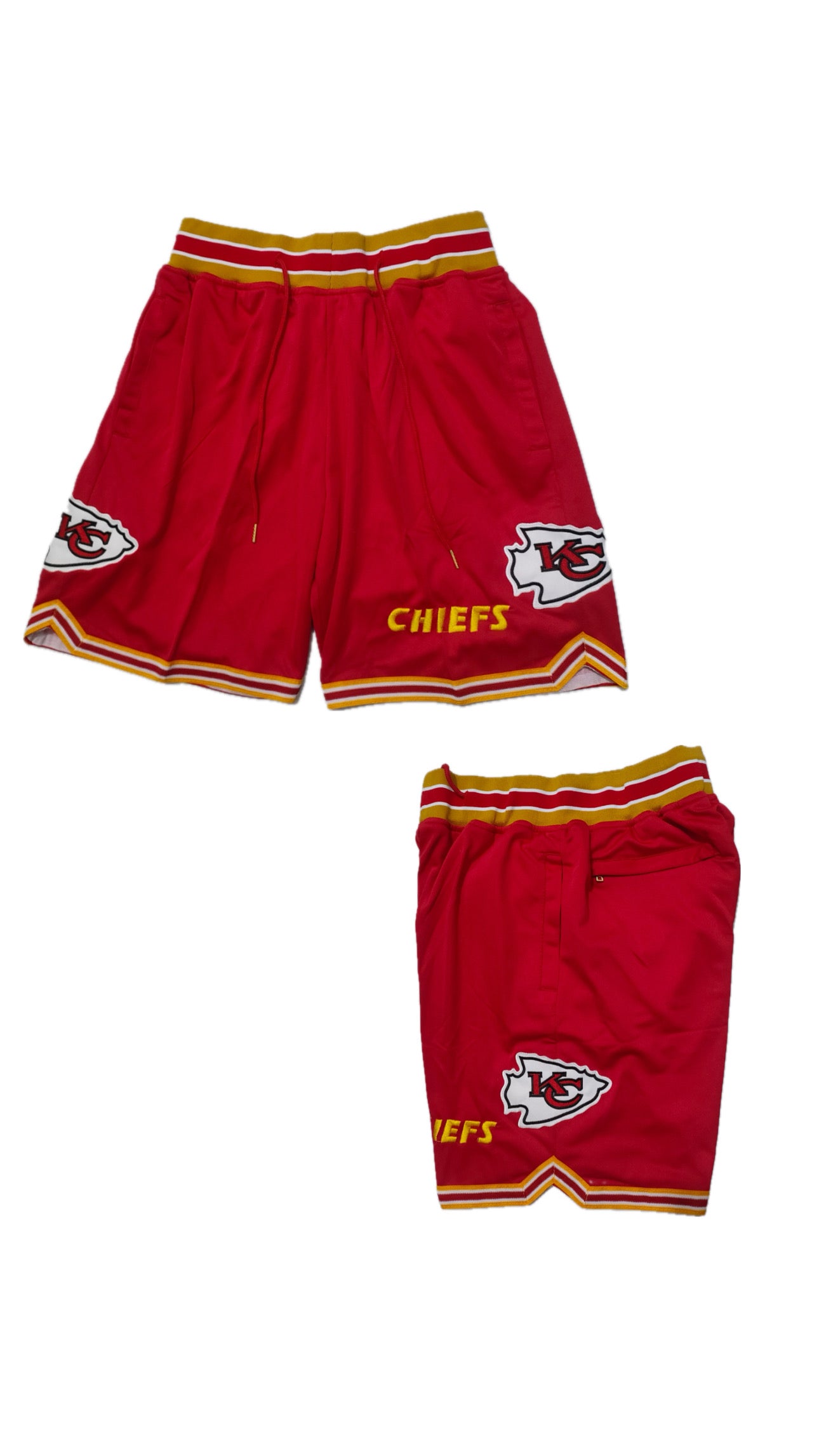 Retro Chiefs Football Shorts