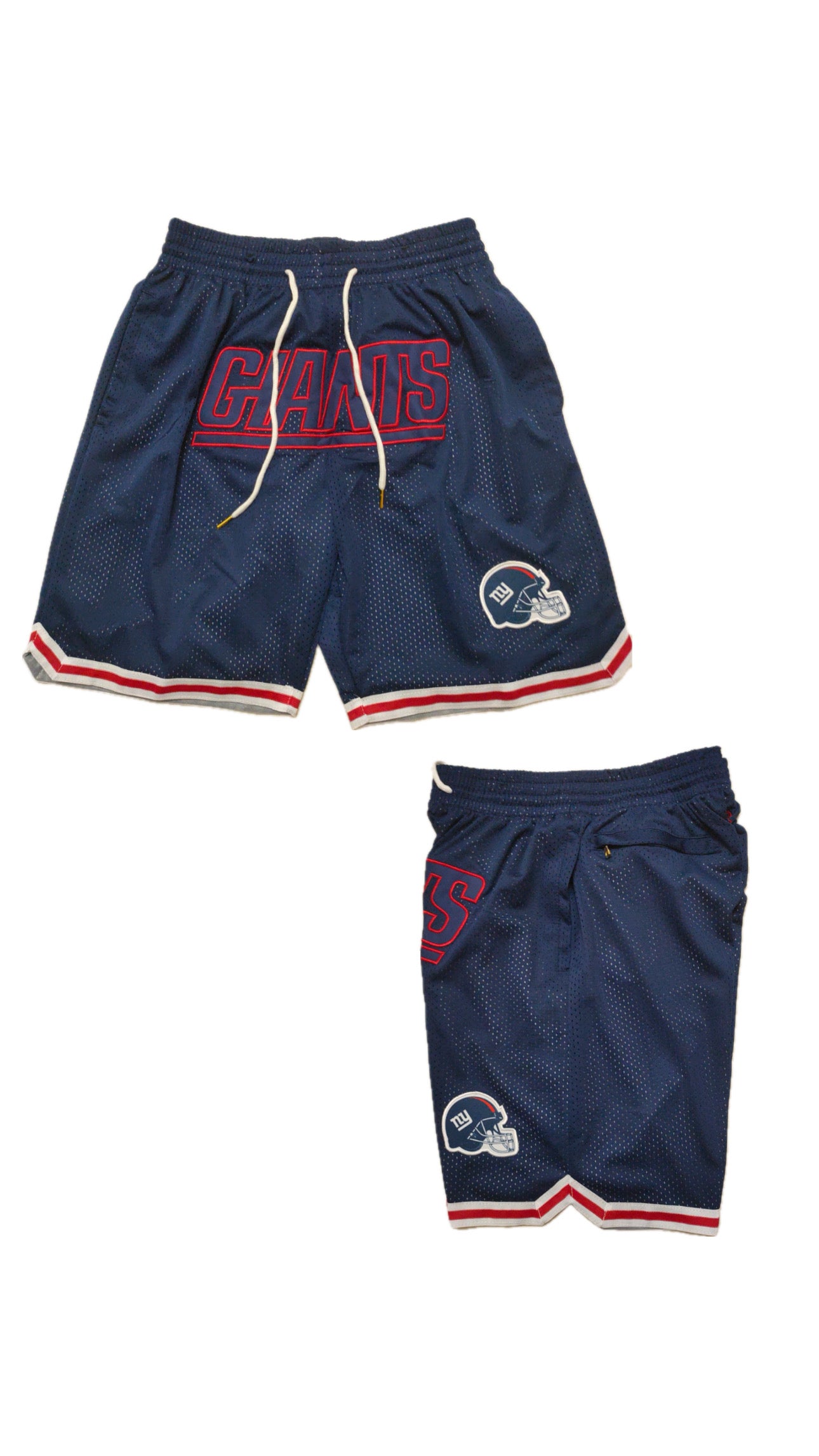 Retro Giants Football Shorts