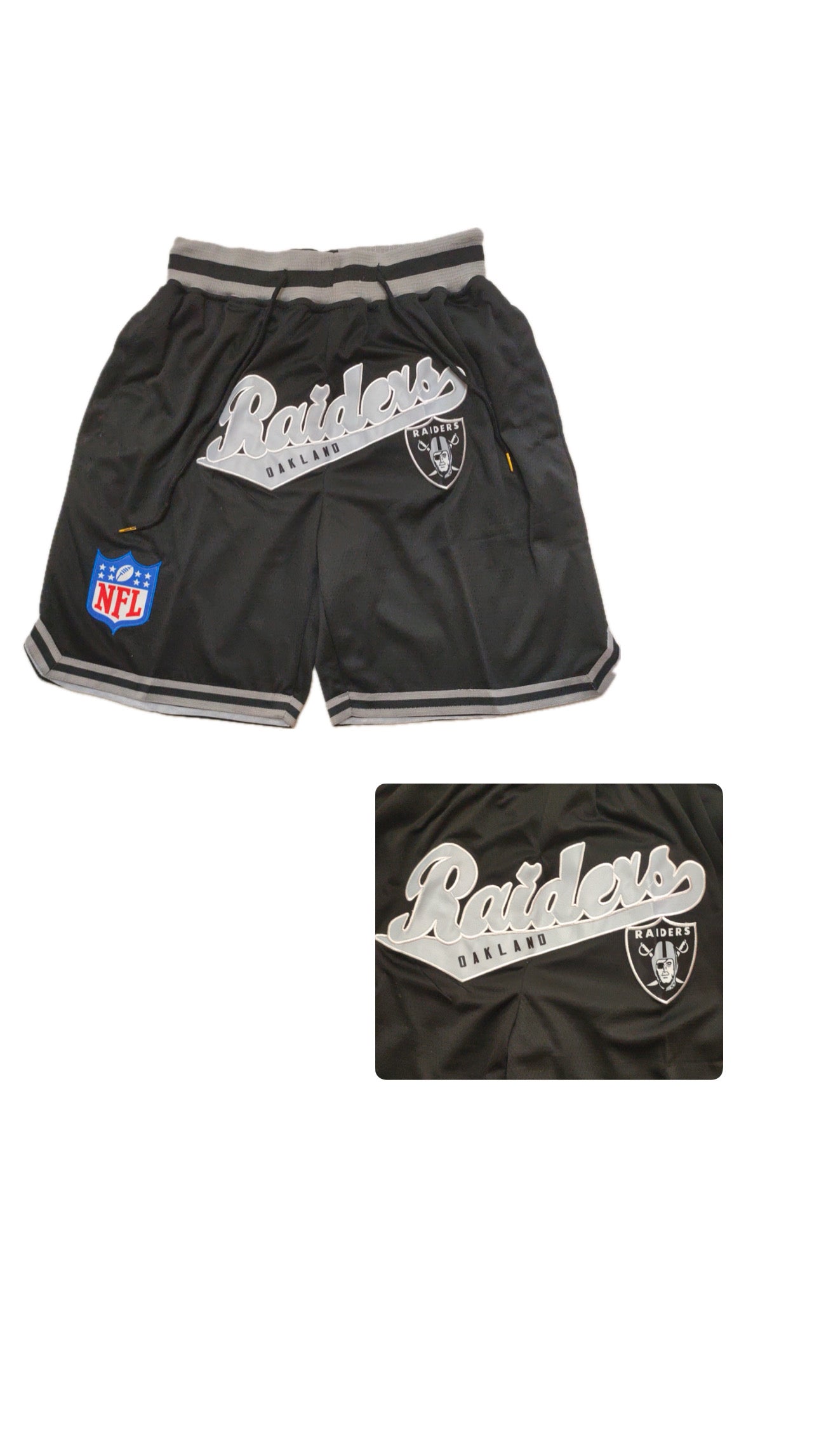Retro Raiders Football Shorts