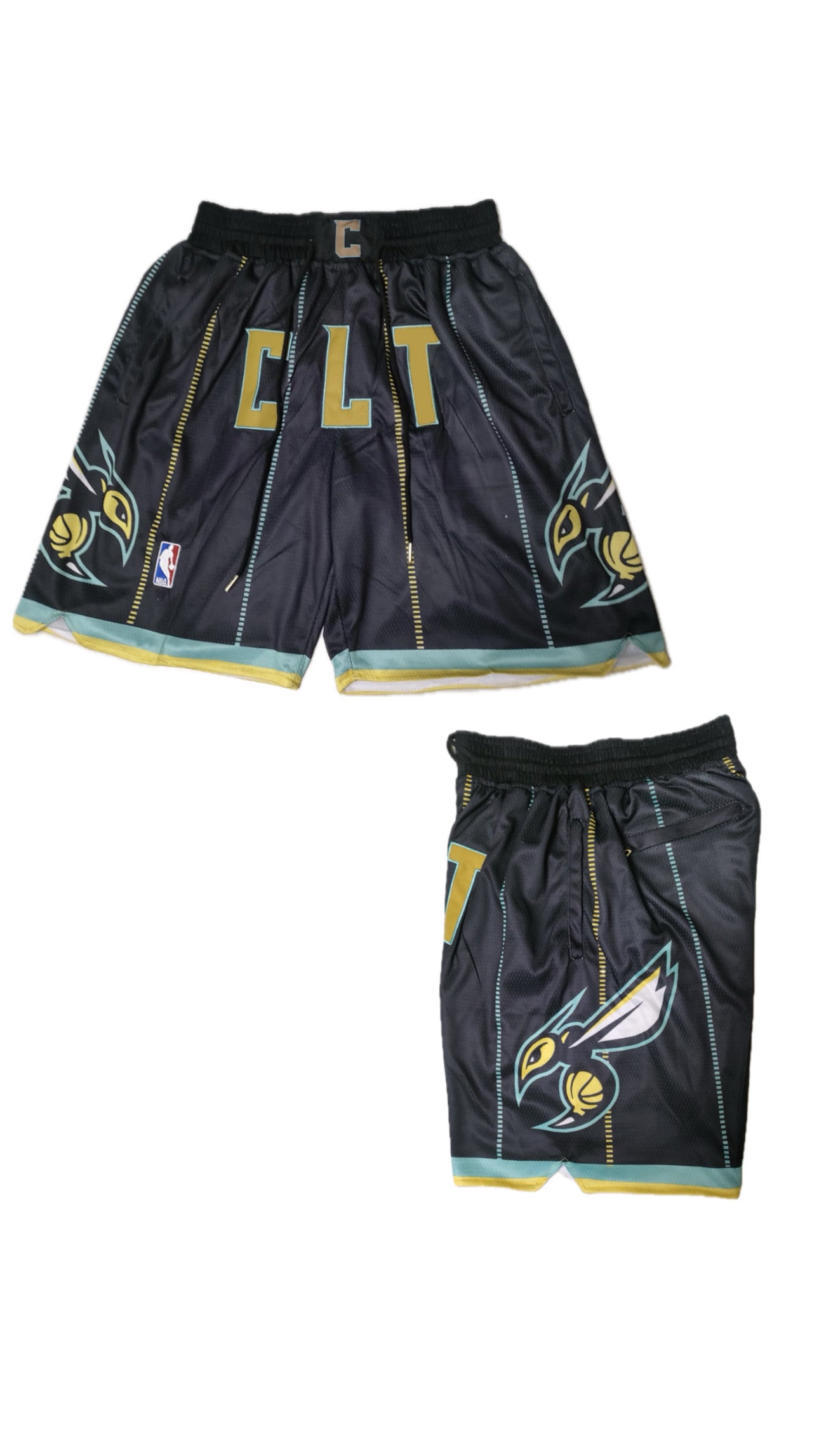 Retro Hornets Basketball Shorts