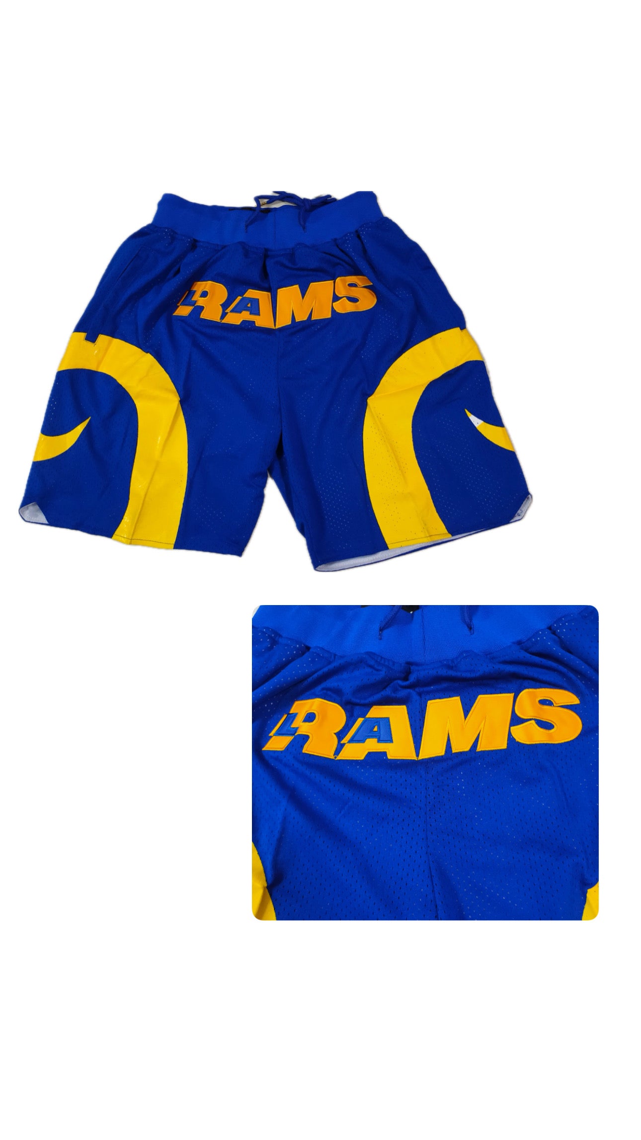 Retro Rams Football Shorts