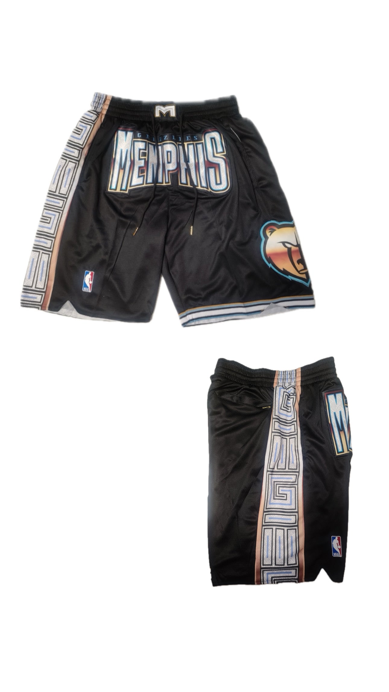 Retro Grizzlies Basketball Shorts