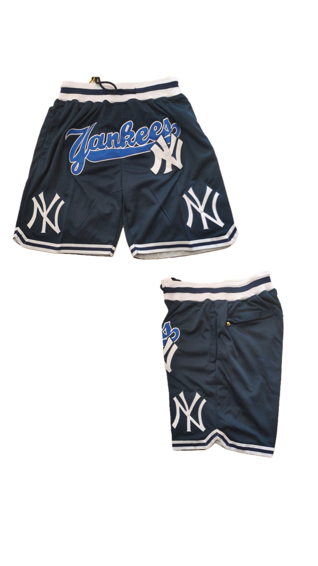 Retro Yankees Baseball Shorts