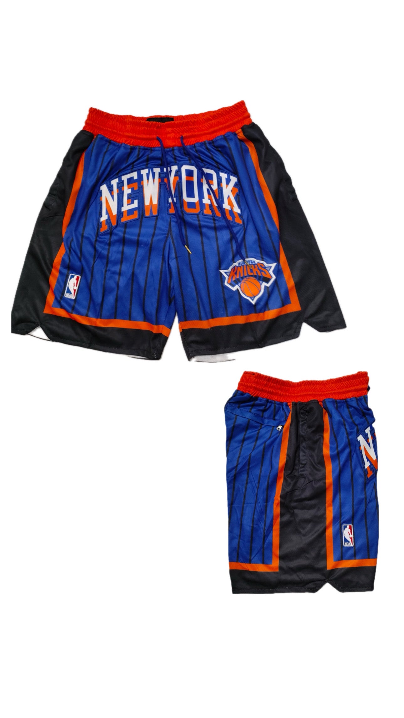 Retro Knicks Basketball Shorts