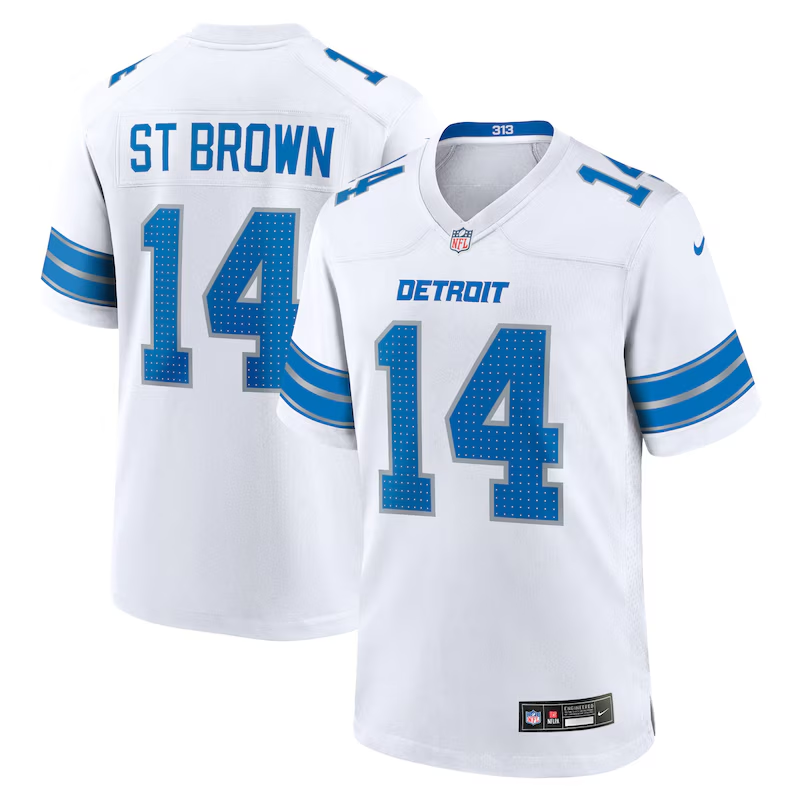 Amon-Ra St. Brown Lions Jersey