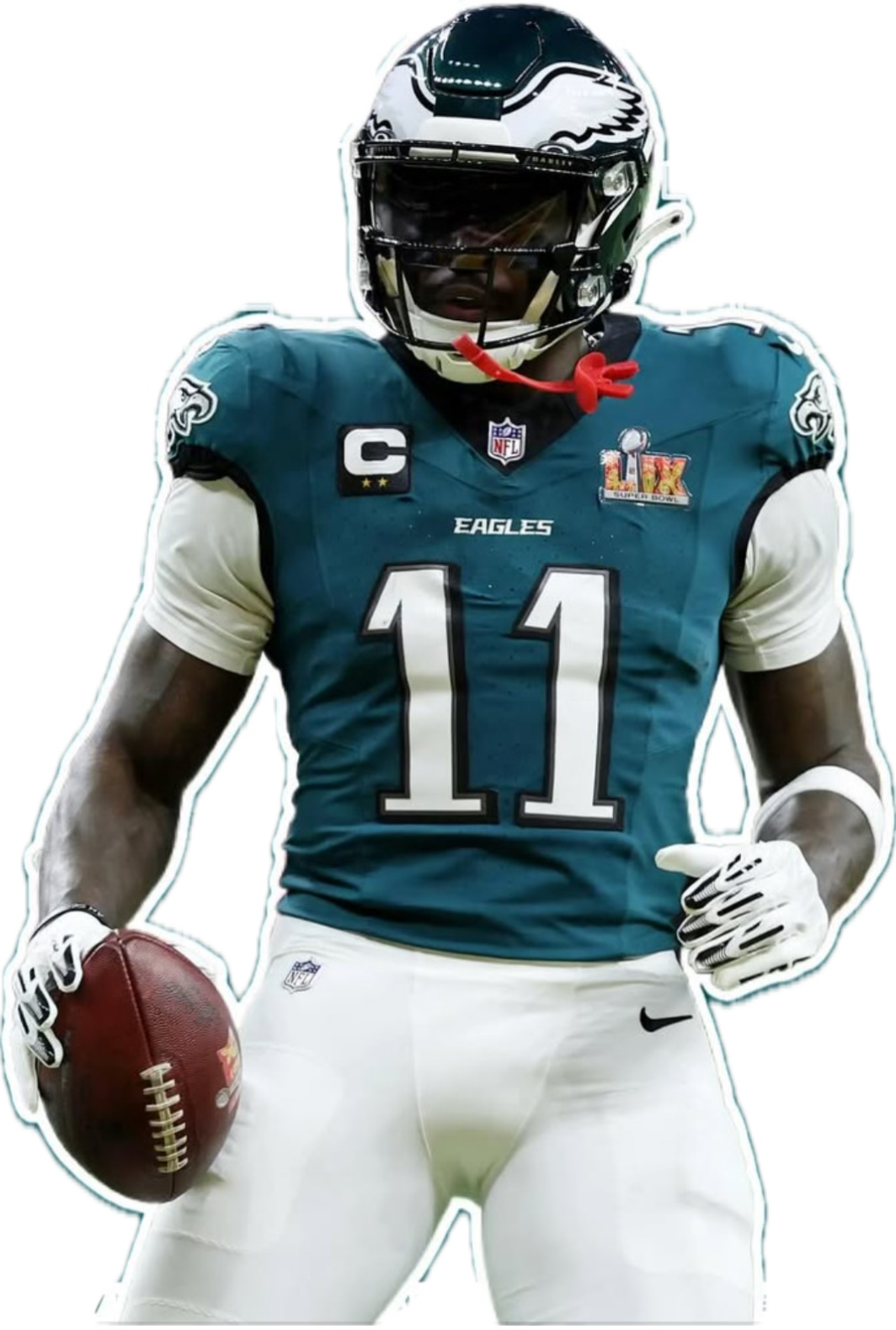 AJ Brown Eagles Jersey