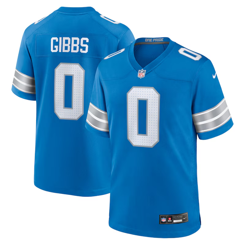 Jahmyr Gibbs Lions Jersey