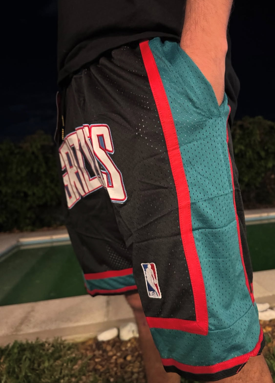 Retro Grizzlies Basketball Shorts