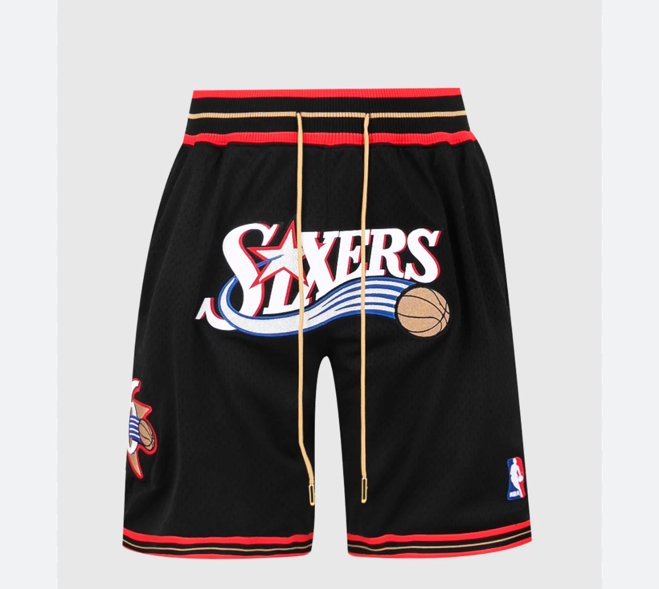 Retro 76ers Basketball Shorts
