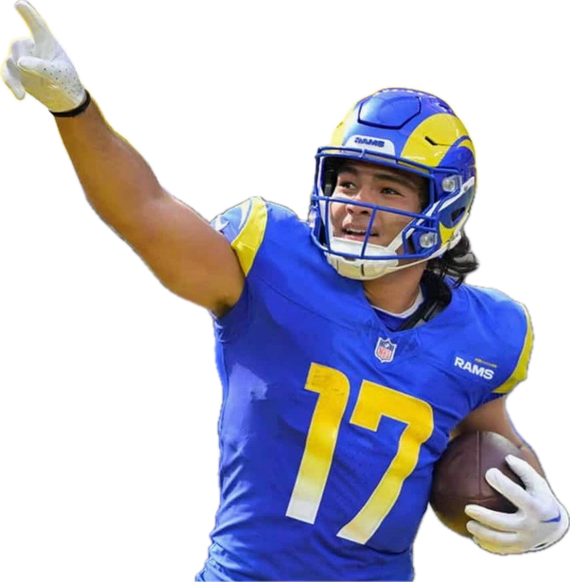 Puka Nacua Rams Jersey