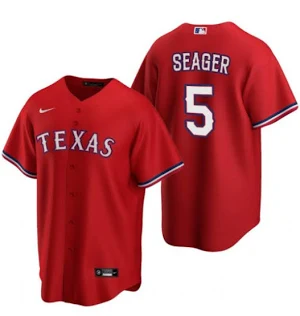 Corey Seager Rangers Jersey