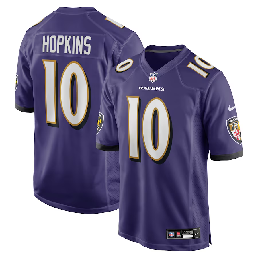 DeAndre Hopkins Ravens Jersey