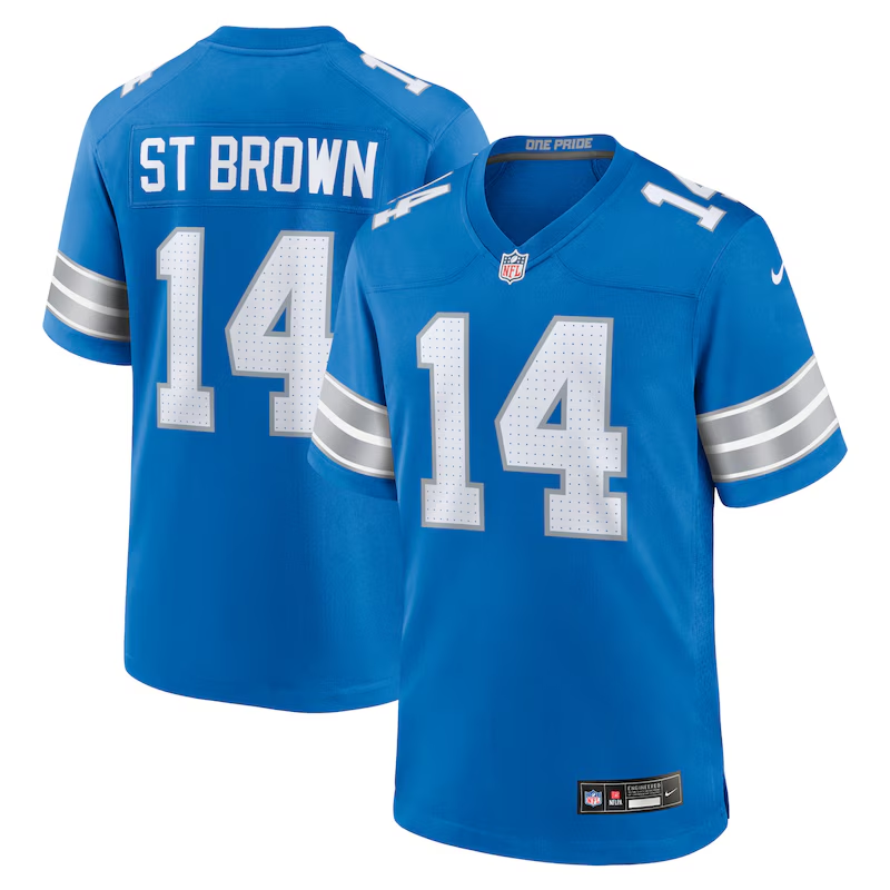 Amon-Ra St. Brown Lions Jersey