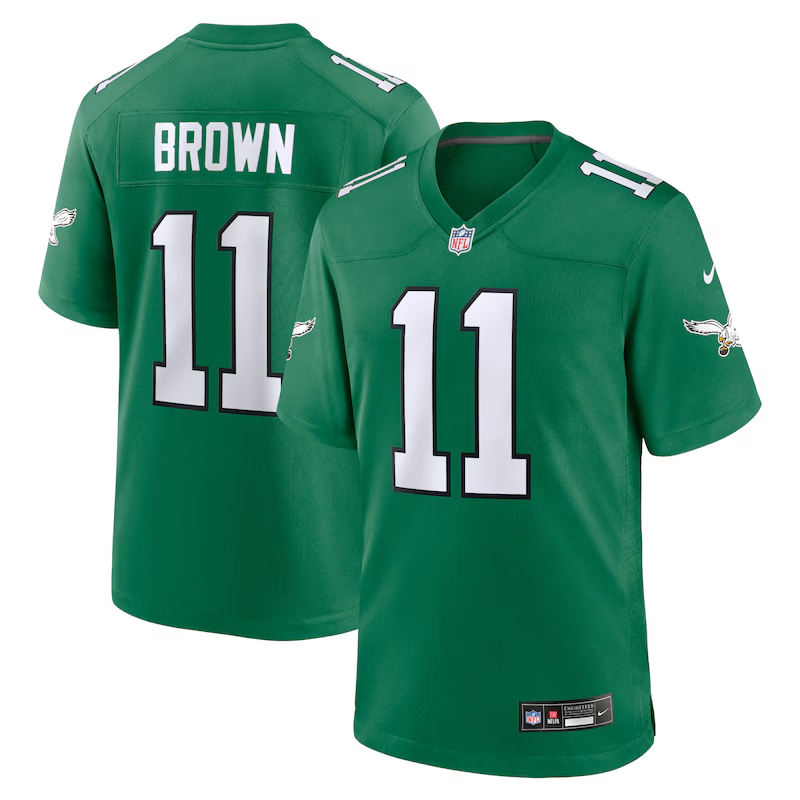 AJ Brown Eagles Jersey