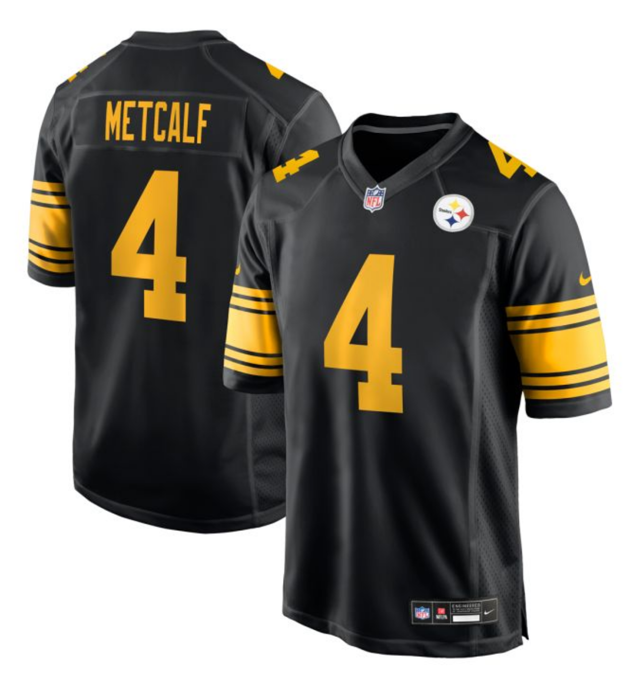 DK Metcalf Steelers Jersey