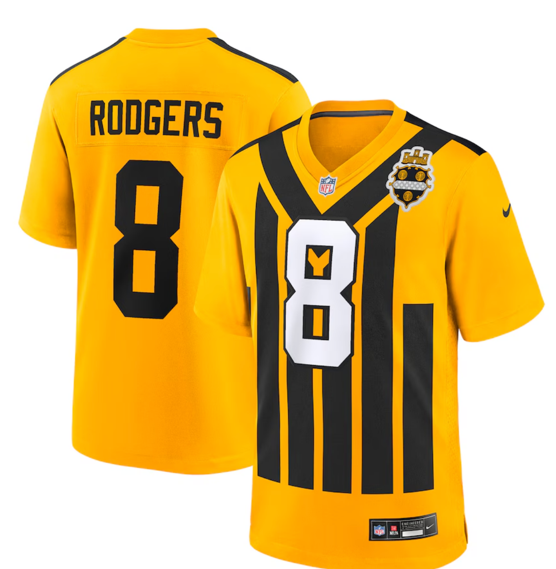 Aaron Rodgers Steelers Jersey