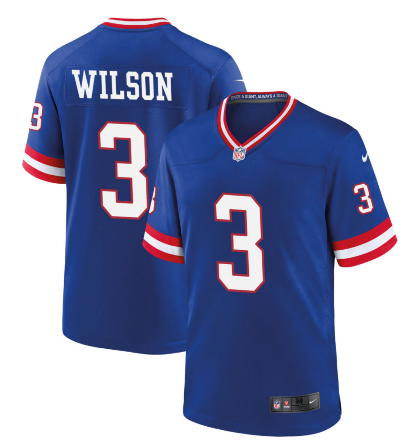 Russell Wilson Giants Jersey