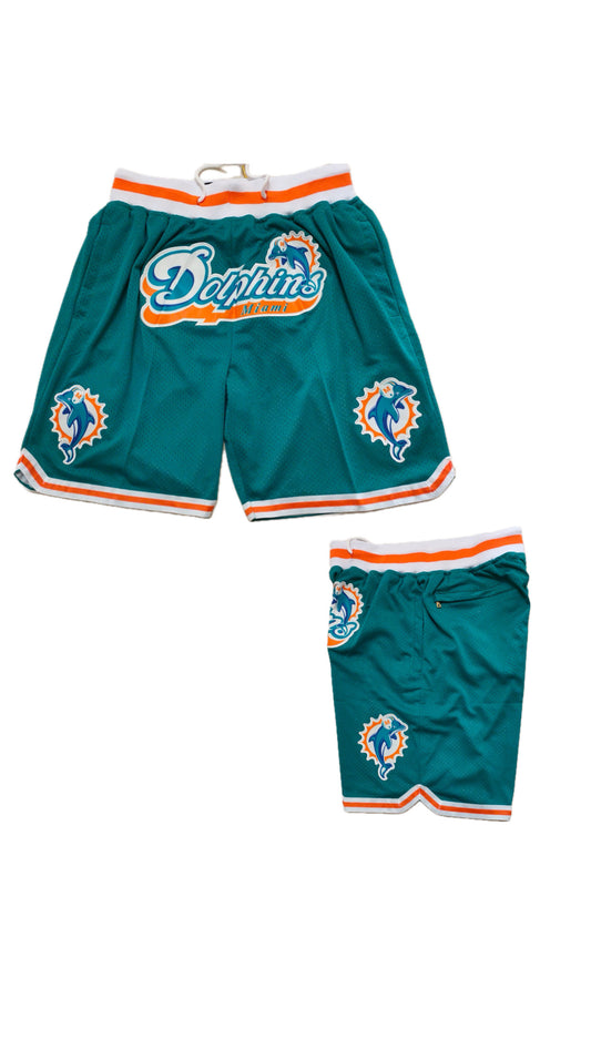 Retro Miami Football Shorts