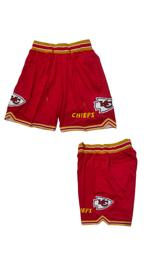Retro Chiefs Football Shorts
