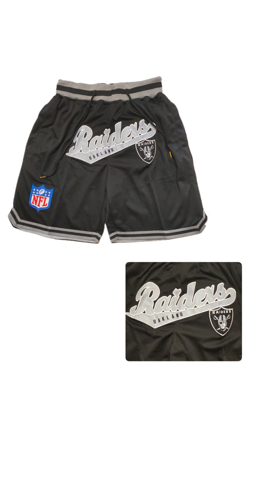 Retro Raiders Football Shorts