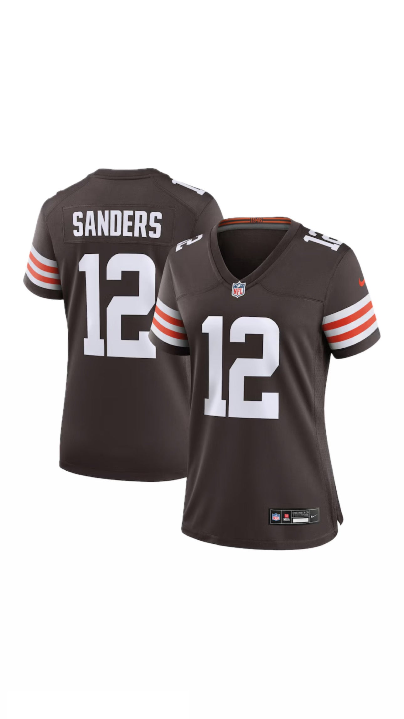 Women Sanders Browns Jersey