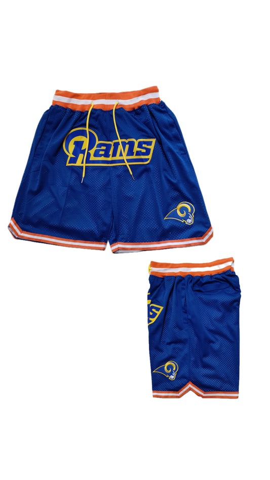 Retro Rams Football Shorts