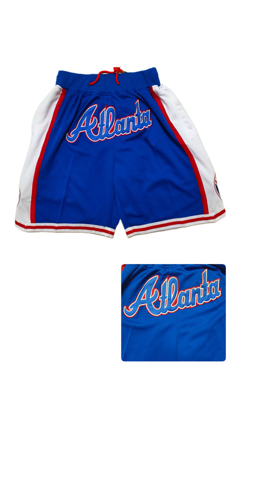 Retro Braves Baseball Shorts