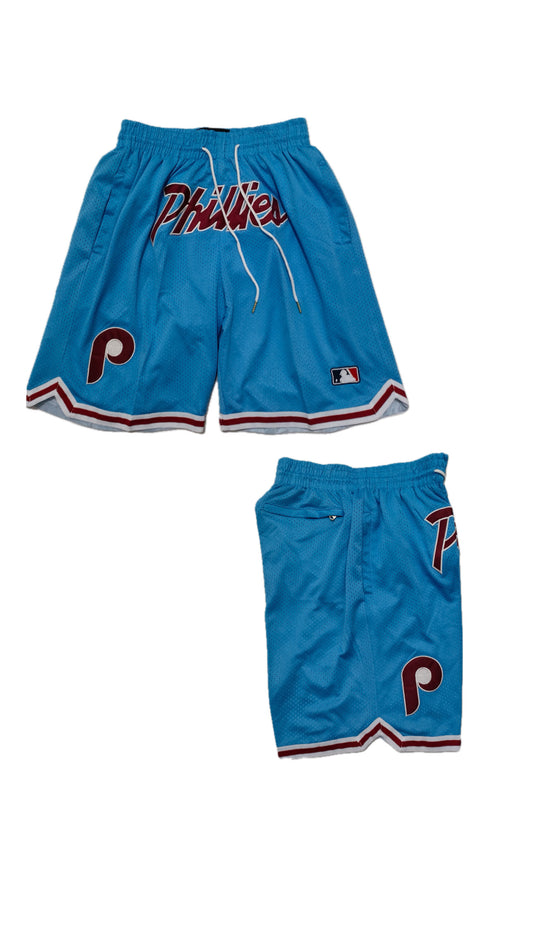 Retro Phillies Baseball Shorts