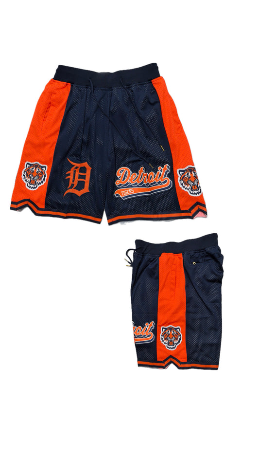 Retro Tigers Baseball Shorts