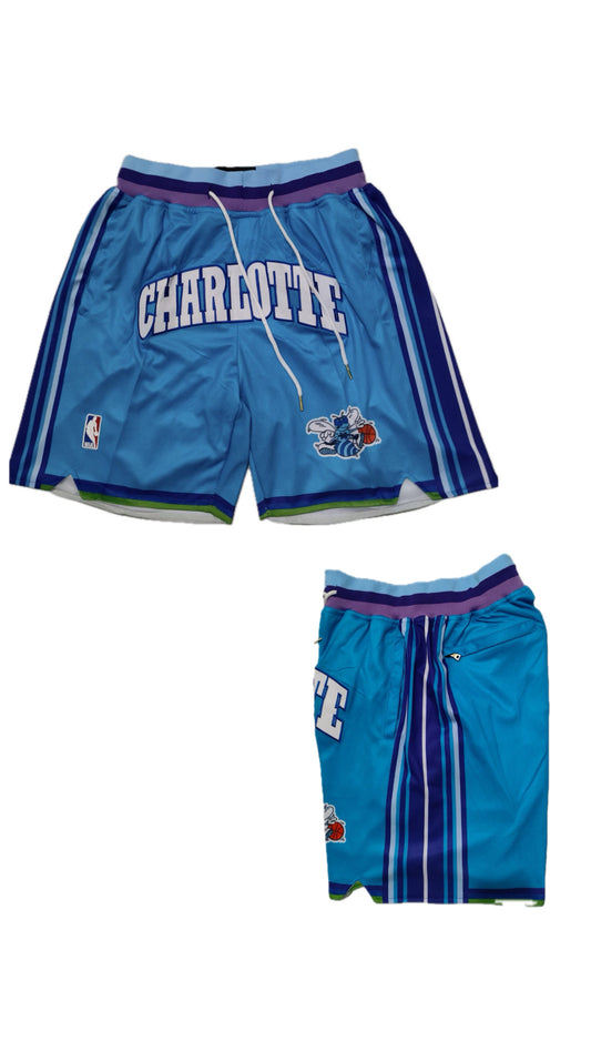 Retro Hornets Basketball Shorts