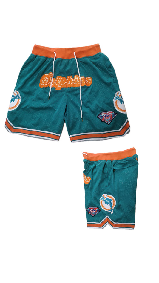 Retro Miami Football Shorts