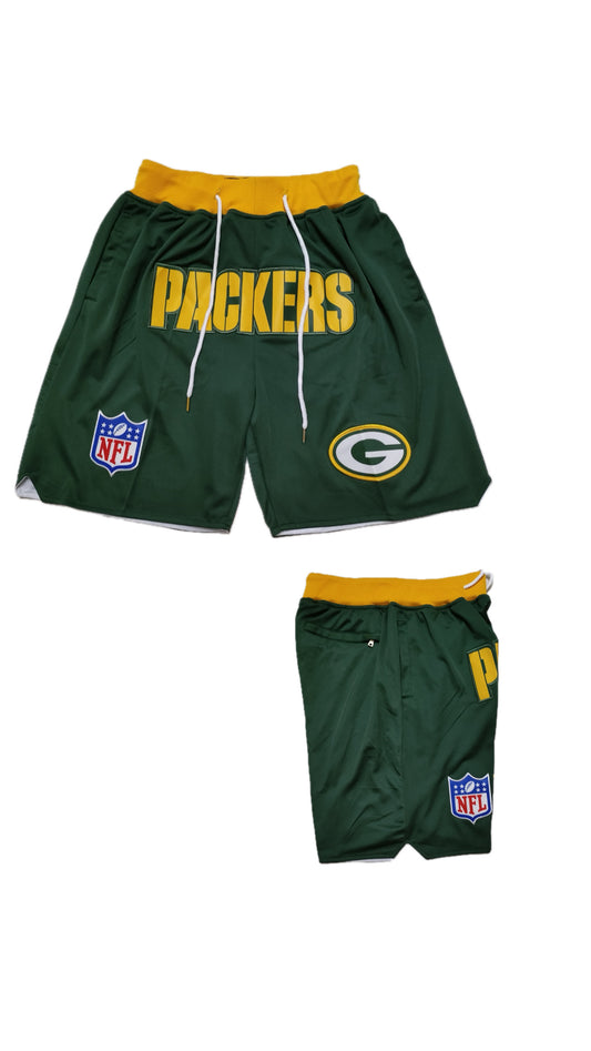 Retro Packers Football Shorts