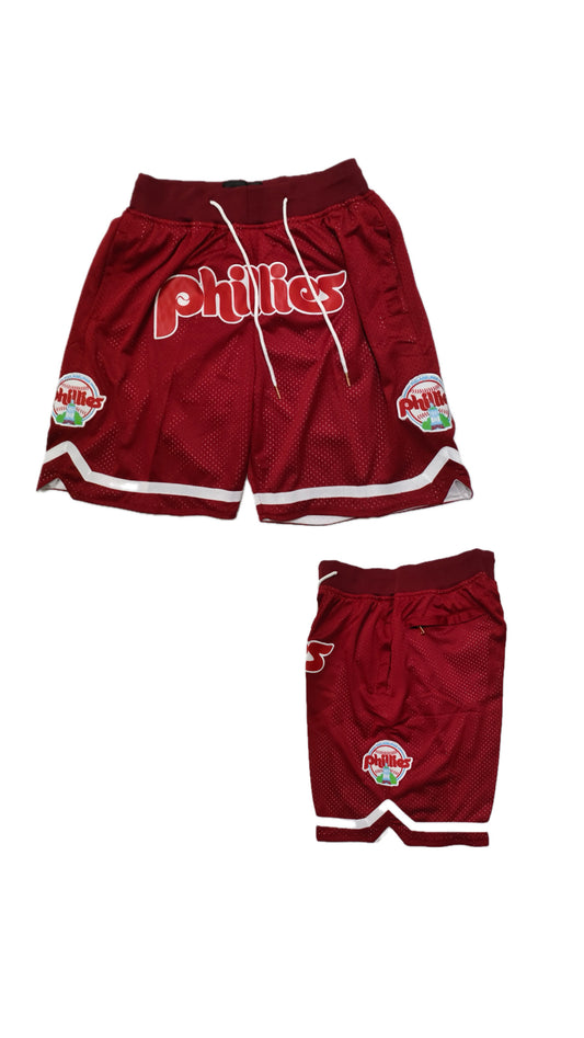 Retro Phillies Baseball Shorts