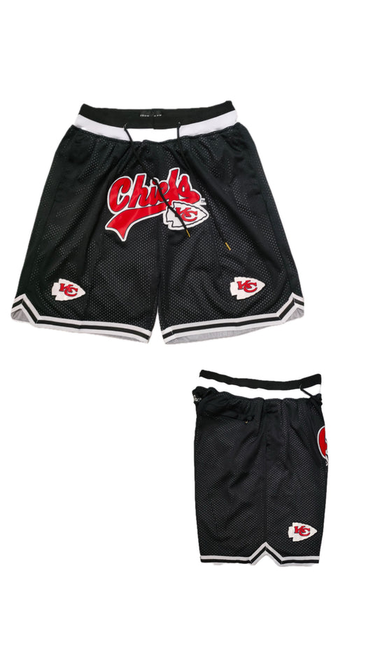 Retro Chiefs Football Shorts