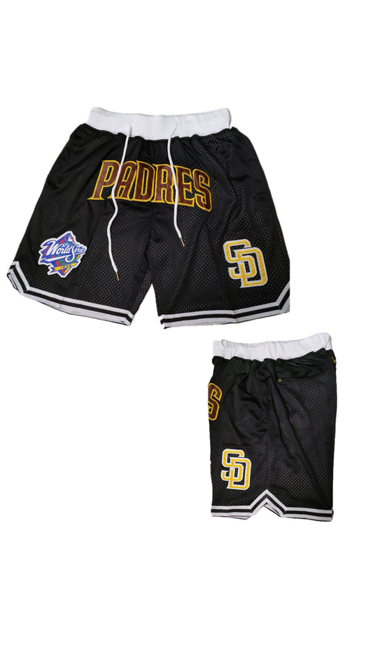 Retro Padres Baseball Shorts