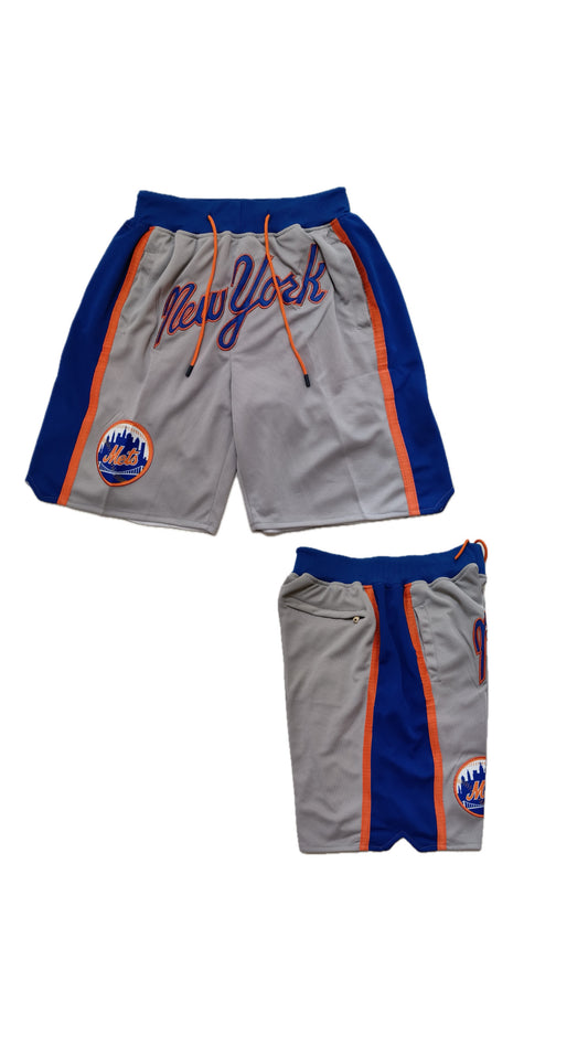 Retro Mets Baseball Shorts