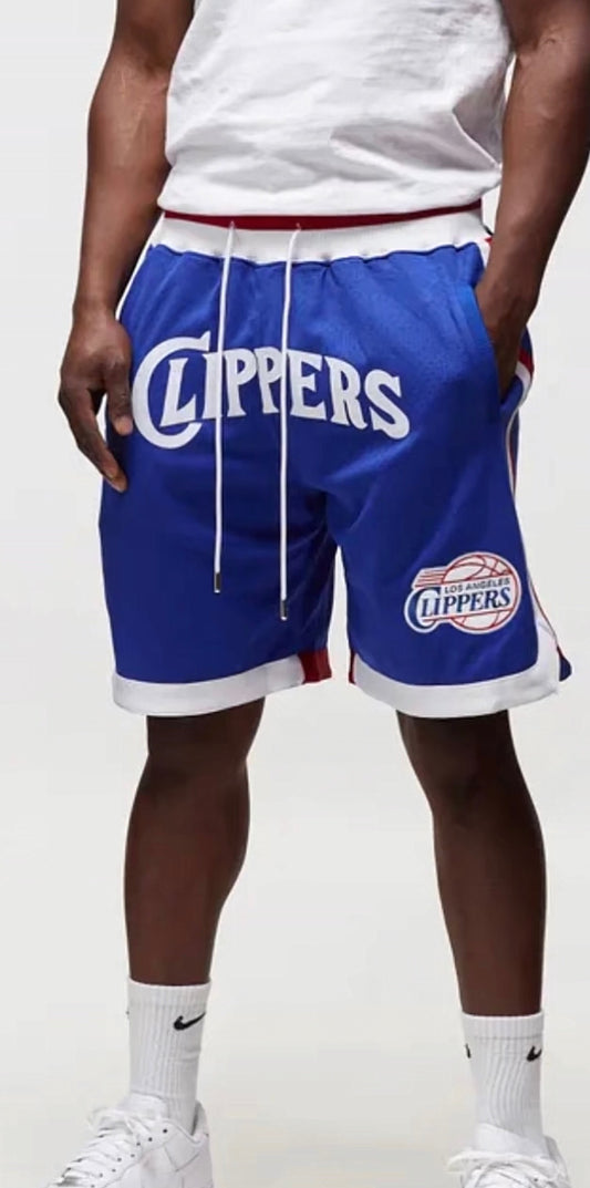Retro Clippers Basketball Shorts