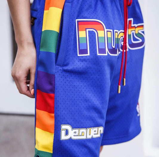 Retro Nuggets Basketball Shorts