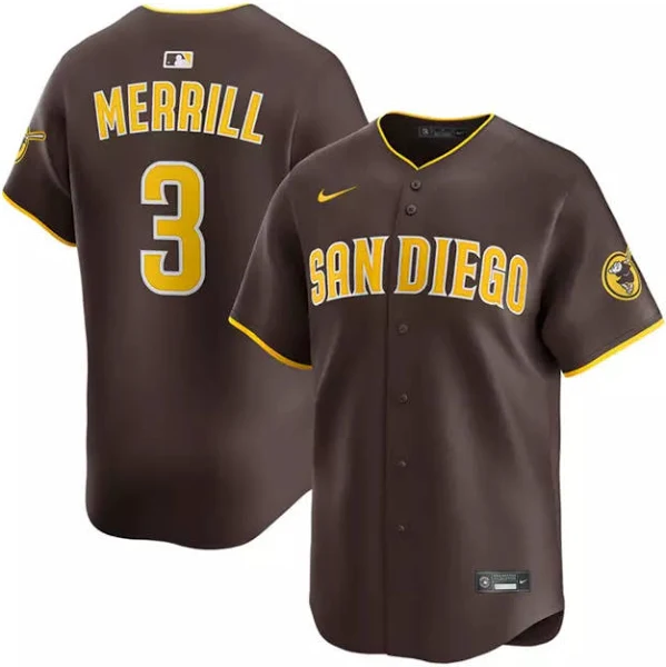 Jackson Merrill Padres Jersey