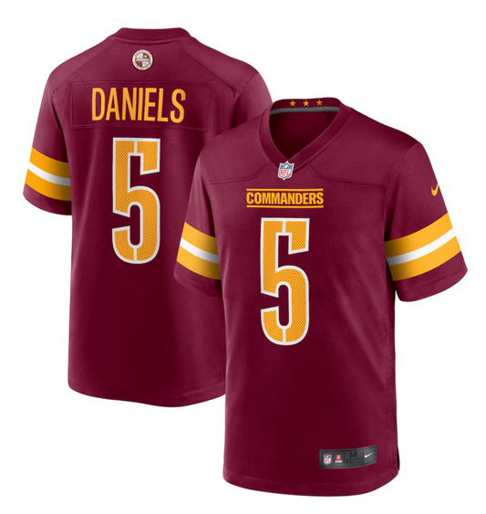Jayden Daniels Commanders Jersey