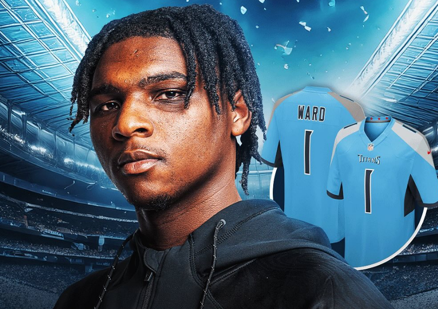 Cam Ward Titans Jersey