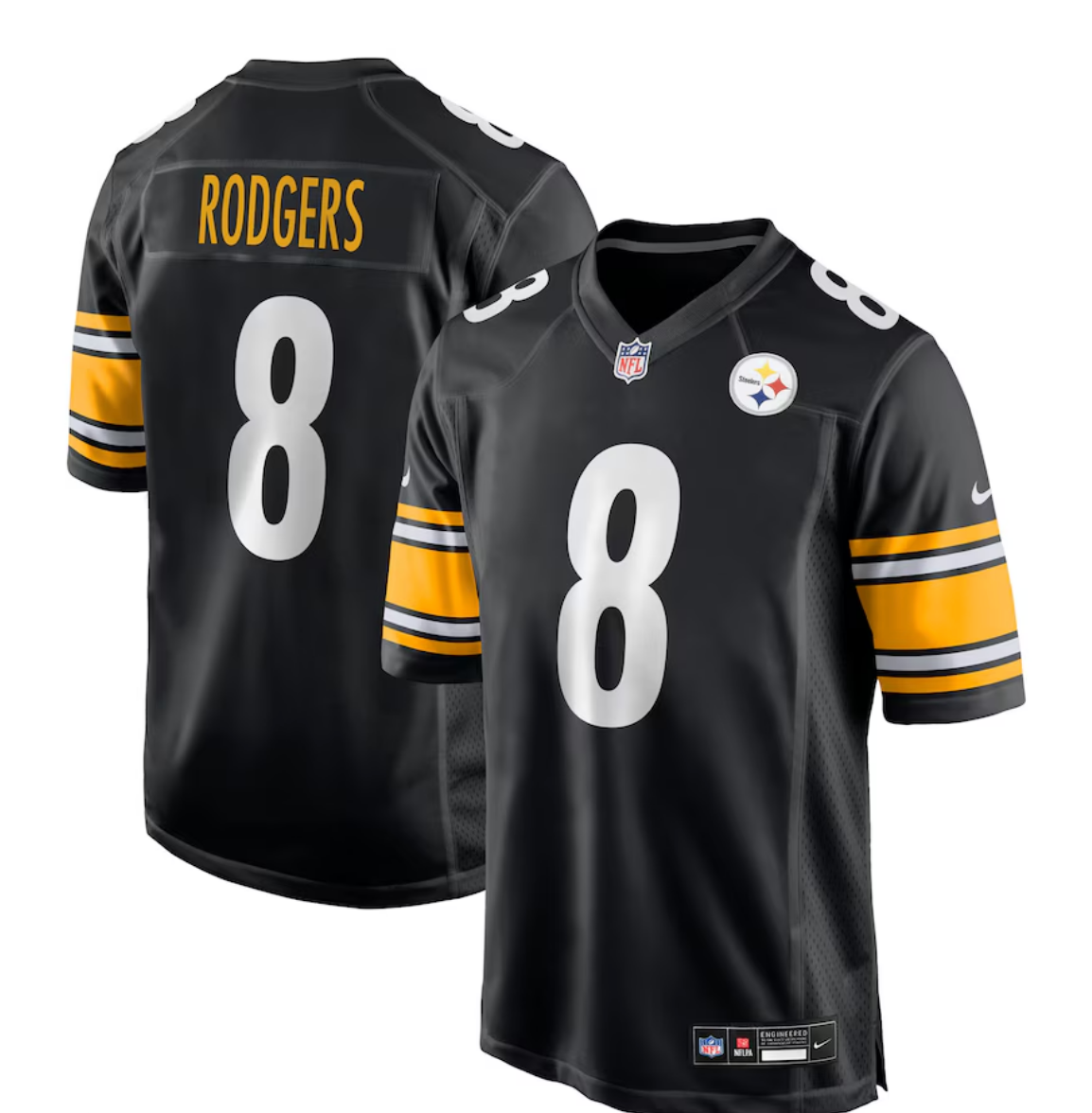 Aaron Rodgers Steelers Jersey